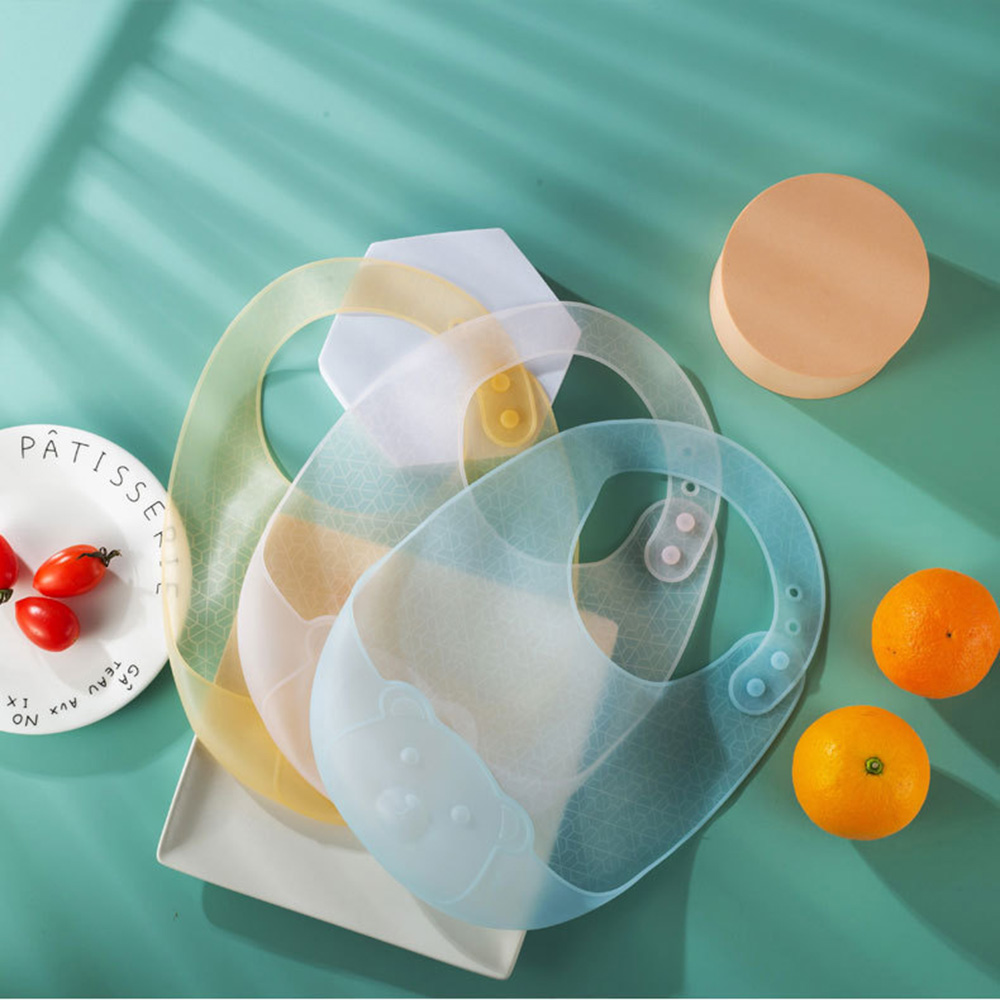 Baby Food Eating - ผ้ากันเปื้อนเด็ก, ผ้ากันเปื้อนอาหารเสริม, ผ้ากันเปื้อนเด็กซิลิโคนกันน้ํา, ผ้ากันเปื้อนเด็กนุ่มและน้ําหนักเบาเป็นพิเศษ, น้ําลายและสิ่งสกปรก