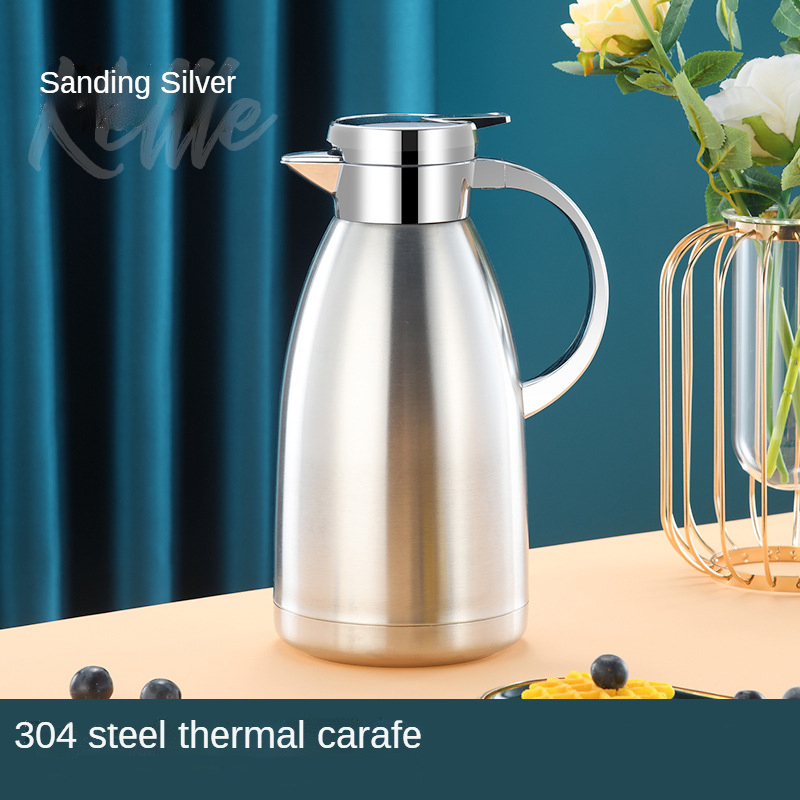Baby Food Thermos - 2300ML Double-Wall สแตนเลสฉนวนขวดสูญญากาศน้ําร้อน THERMOS เหยือกในครัวเรือน Drinkware