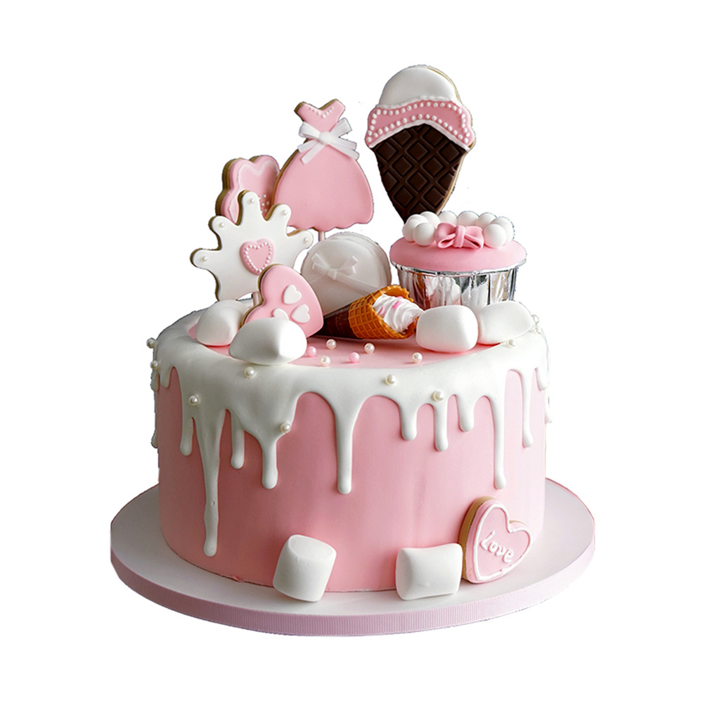 Baby Food Dessert - เค้กจำลอง ของตกแต่งงานแต่งงาน ของตกแต่งงานเลี้ยงฉลอง ของตกแต่งงานวันเกิด ของตกแต่งงานเลี้ยงฉลองทารก โมเดลเค้กวันเกิด