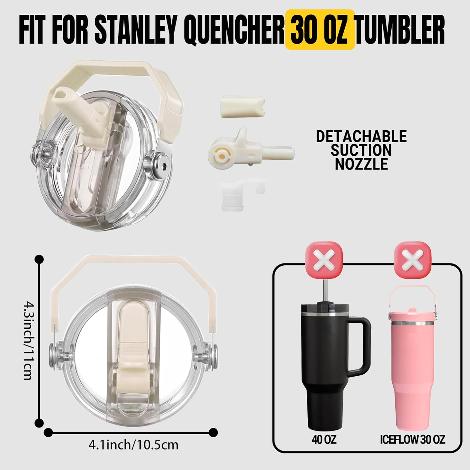 ฝาปิดกันรั่วสำหรับแก้วสแตนลีย์ - Training Cup Straw บทวิจารณ์และราคา