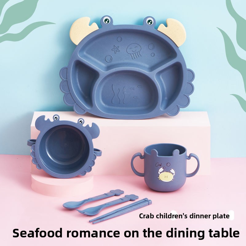 4/6pcsCrabs เด็กแผ่น,เด็กสร้าง - Baby Food Eating บทวิจารณ์และราคา