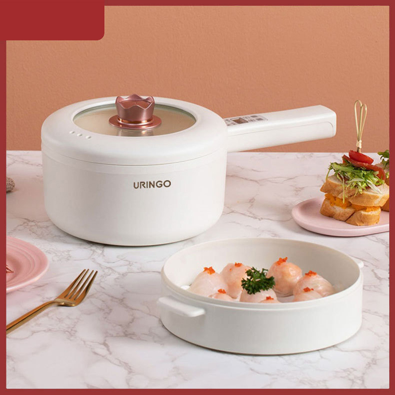 URINGO 1.6/2L หม้อร้อนไฟฟ้าห้า - Baby Food Dessert บทวิจารณ์และราคา