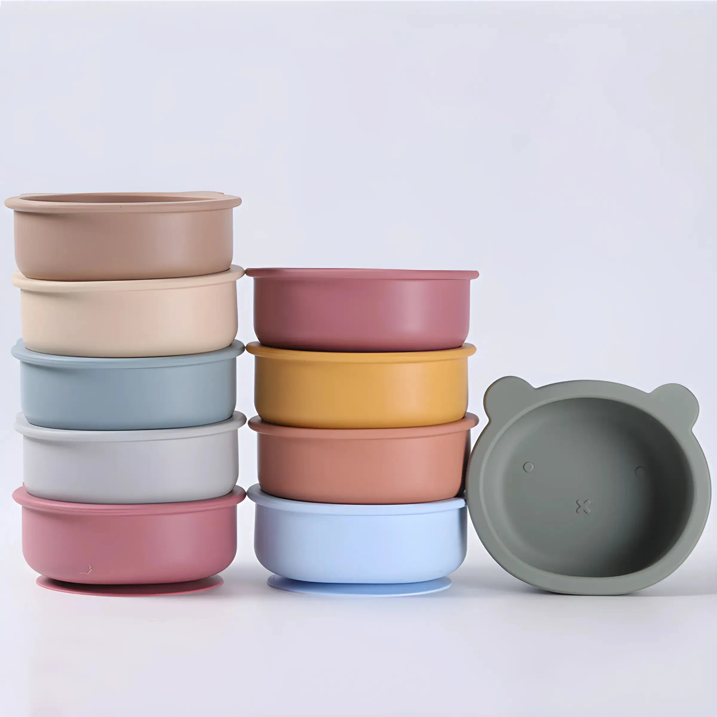 ชามซิลิโคนสำหรับเด็กหัดกินข้าว - Baby Food Eating บทวิจารณ์และราคา