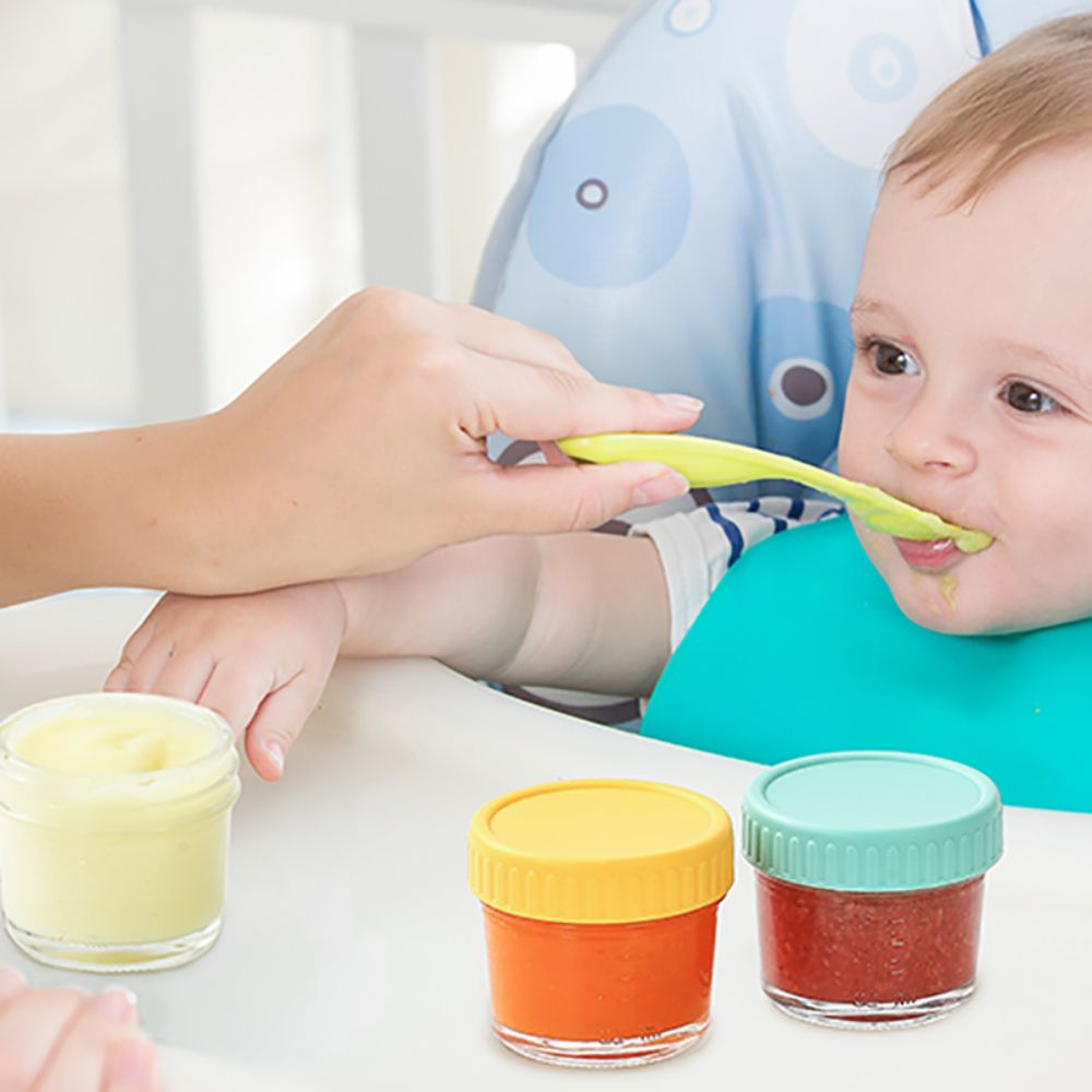 ขวดแก้วใส่อาหารเด็กแบบใช้ซ้ำได - Baby Food Jar บทวิจารณ์และราคา