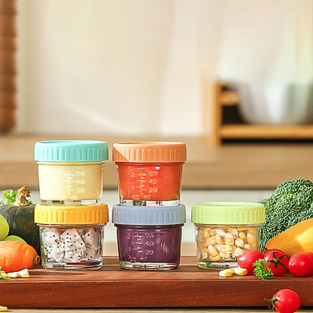 ขวดแก้วใส่อาหารเด็กแบบใช้ซ้ำได - Baby Food Jar บทวิจารณ์และราคา