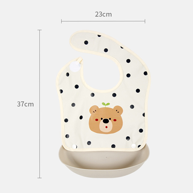 ผ้ากันเปื้อนสำหรับเด็กแบบถอดได - Baby Food Eating บทวิจารณ์และราคา