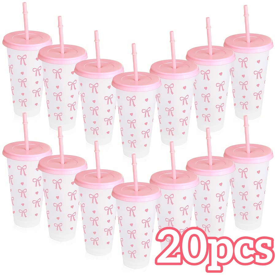 2/20pcs 24oz Reusable PARTY ถ้ - Training Cup Straw บทวิจารณ์และราคา