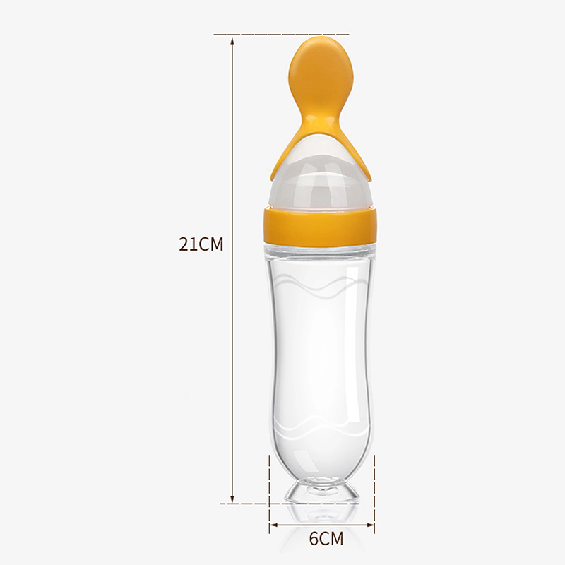 บีบขวดนมซิลิโคนทารกแรกเกิดการฝ - Baby Food Jar บทวิจารณ์และราคา