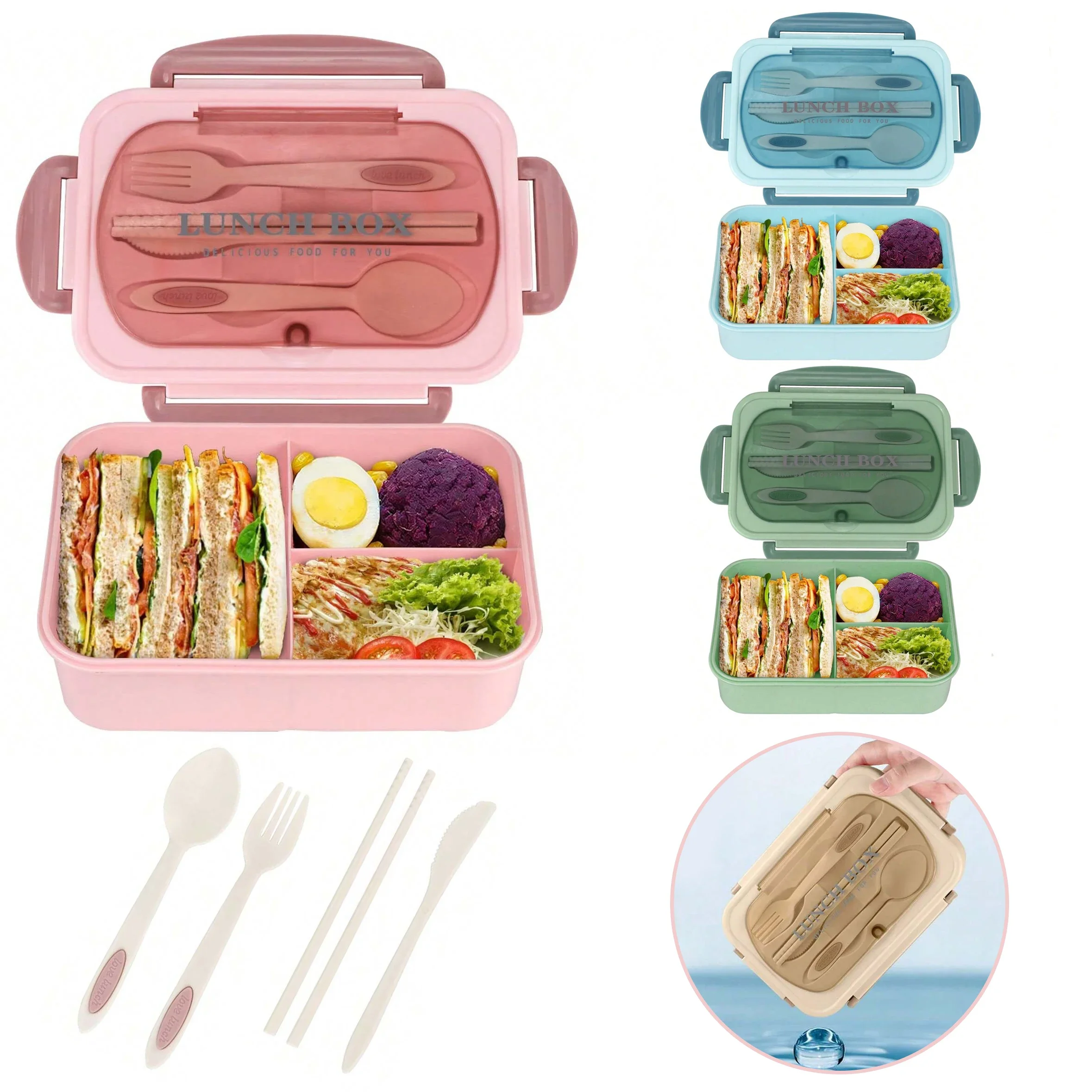 กล่องเบนโตะกล่องข้าวกลางวันผู้ - Baby Food Thermos บทวิจารณ์และราคา