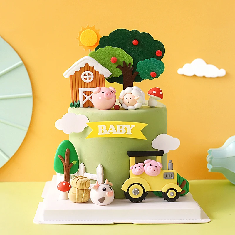 เค้กวันเกิดแฮปปี้Topperฟาร์มZo - Baby Food Dessert บทวิจารณ์และราคา