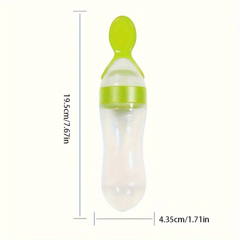 ขวดนมซิลิโคนพร้อมช้อนสำหรับเด็ - Baby Food Jar บทวิจารณ์และราคา