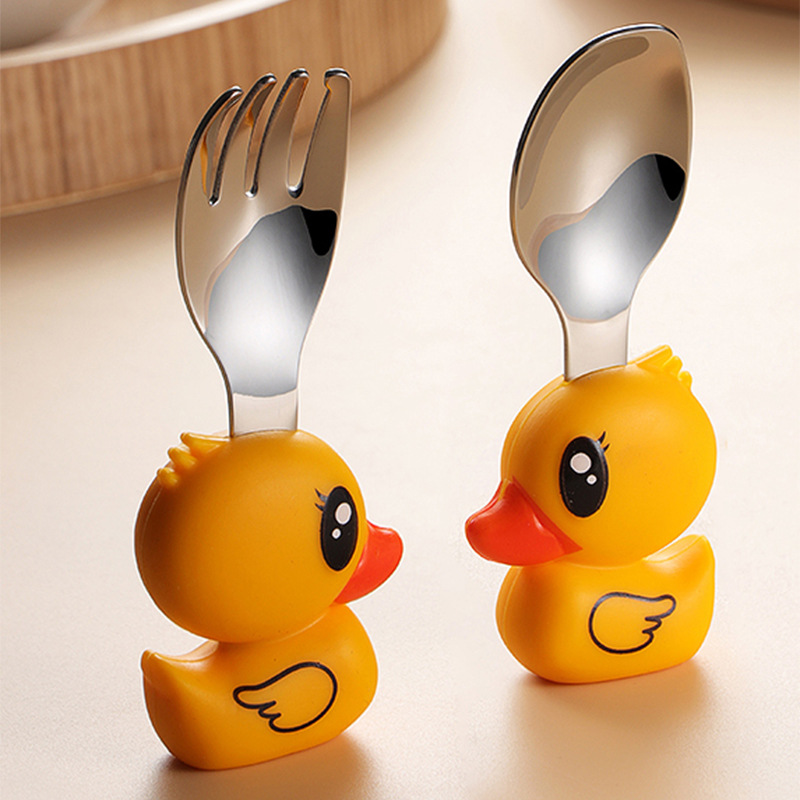 ชุดอาหารเด็กสแตนเลส 304 ช้อนฝึ - Baby Food Eating บทวิจารณ์และราคา