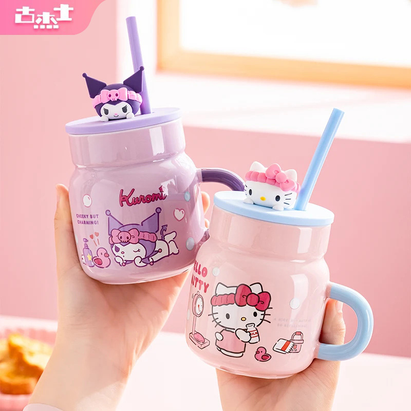 แก้วเซรามิคซานริโอ 450 มล. ลาย - Training Cup Straw บทวิจารณ์และราคา