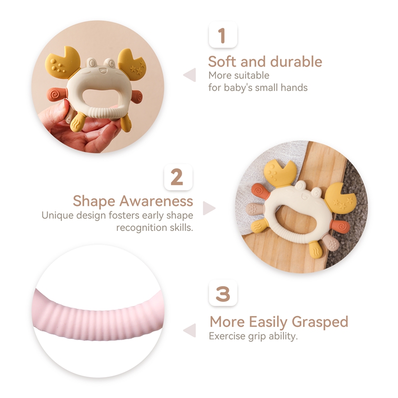 ของเล่นรูปปูหลากสีสำหรับเด็กทา - Baby Food Intake บทวิจารณ์และราคา