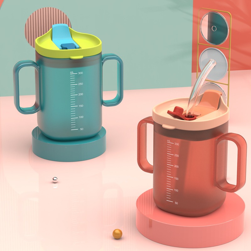 300 มล. สำหรับแก้วน้ำเด็ก แก้ว - Training Cup Straw บทวิจารณ์และราคา