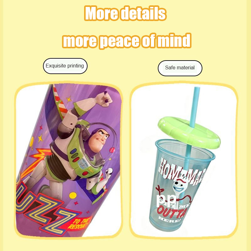 แก้วพลาสติกพร้อมฝาปิดลายทอย สต - Training Cup Straw บทวิจารณ์และราคา
