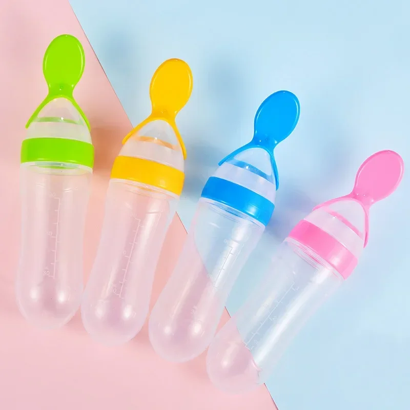 ปลอดภัยขวดนมเด็กช้อนนมขวดเด็ก  - Baby Food Jar บทวิจารณ์และราคา