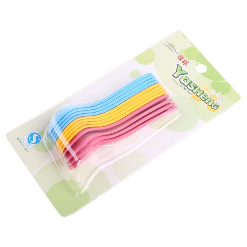 12Pcs เด็กช้อนพลาสติกปลอดภัยเด - Baby Food Eating บทวิจารณ์และราคา