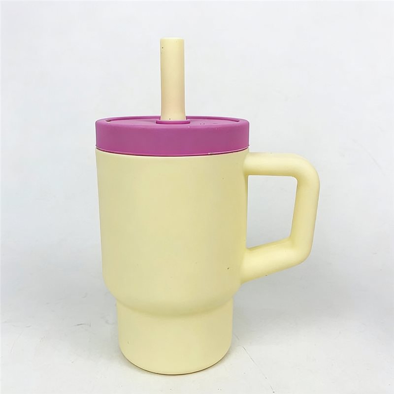 AB66-พร้อมหลอดและที่จับ แก้วน้ - Training Cup Straw บทวิจารณ์และราคา