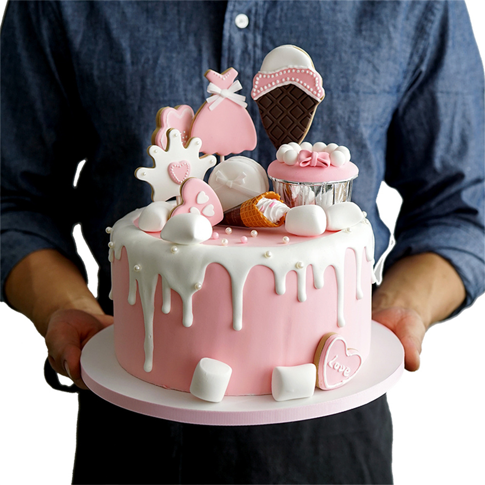 เค้กจำลอง ของตกแต่งงานแต่งงาน  - Baby Food Dessert บทวิจารณ์และราคา